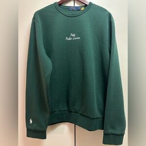 Polo Ralph Lauren Embroidered-Logo Double-Knit Sweatshirt